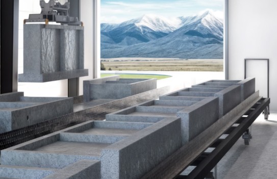 peaks precast concrete foundation colorado - cast table rendering