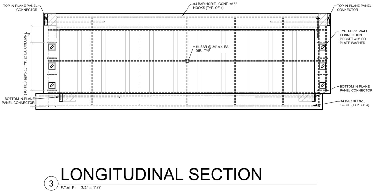 Design rendering - Peaks Precast - Precast Foundation Concrete Construction System Buena Vista Colorado Salida Chaffee County Colorado 