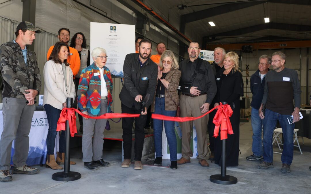 Ark Valley Voice: Peaks Precast Celebrates Grand Opening