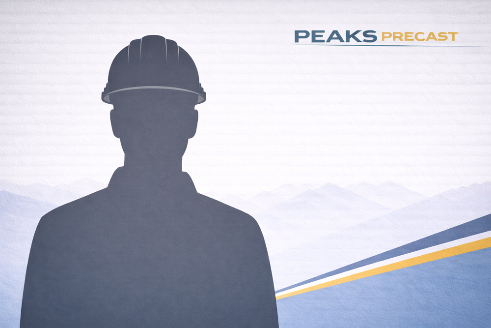 Peaks precast placeholder - could be you
