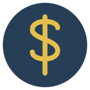 dollar sign icon